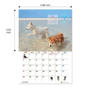 Shiba Inu Desktop Calendar 2019 English Ver Boutique